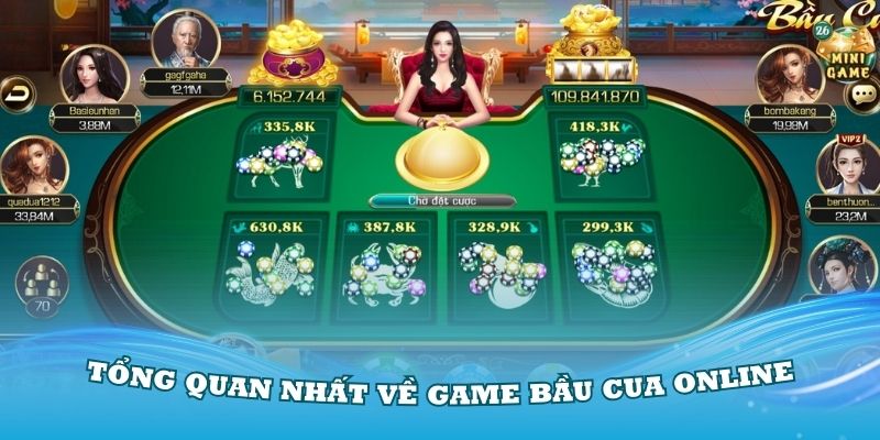 Giới thiệu tổng quan nhất về game bầu cua online